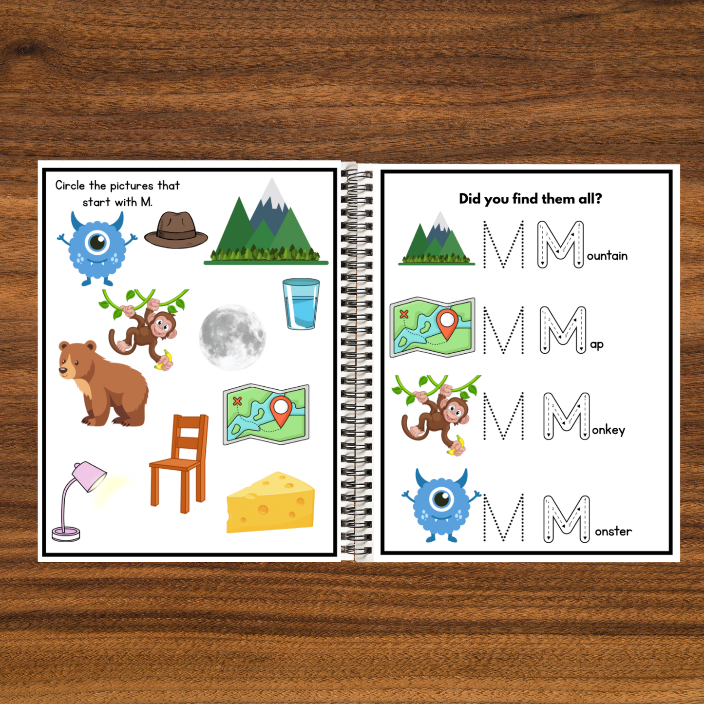 Letters & Reading - Academic Woorkbook