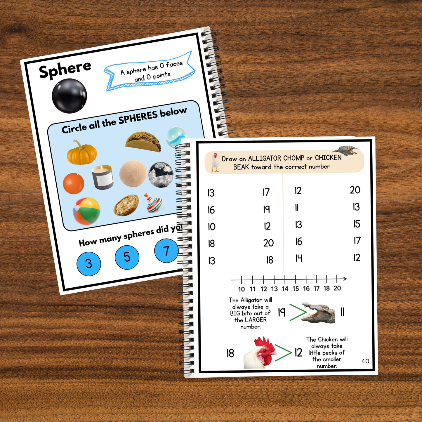 Math, Numbers, Counting - Learning Workbook